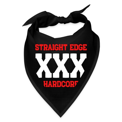 Straight Edge XXX Hardcore - Bandana