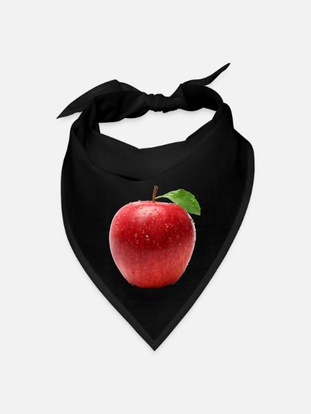 apple - Bandana - black - Front