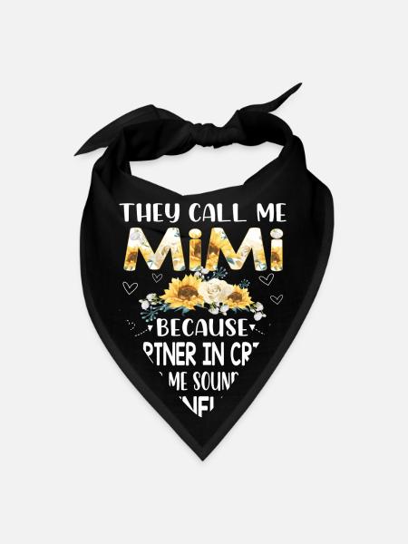 They Call Me Mimi - Bandana - black