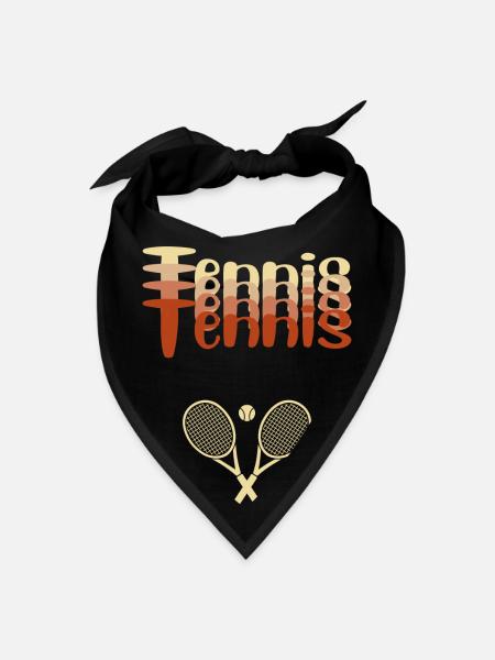 Tennis Vintage - Bandana - black