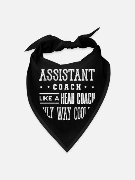 assistant coach, coaching - Bandana - black