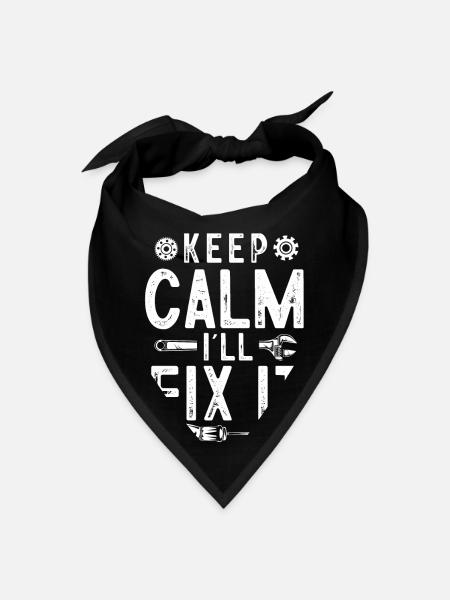 Car Mechanic, mechanic, auto mechanic - Bandana - black