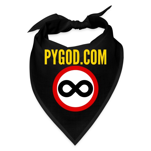 PYGOD.COM Infinity logo - Bandana
