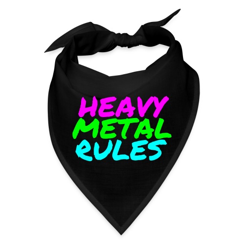 HEAVY METAL RULES - Bandana