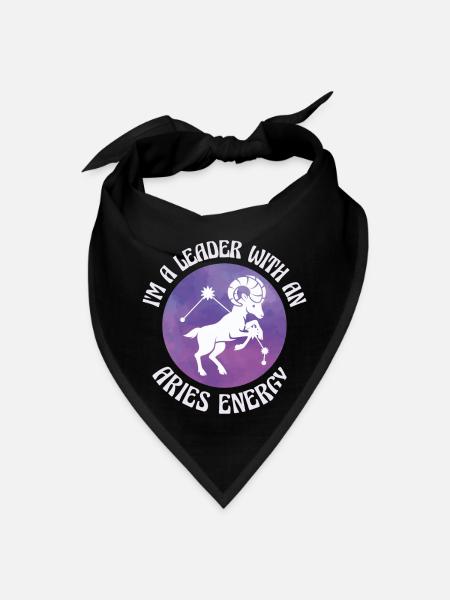 Aries Energy Astrology Leadership Astrology Fan - Bandana - black - Front