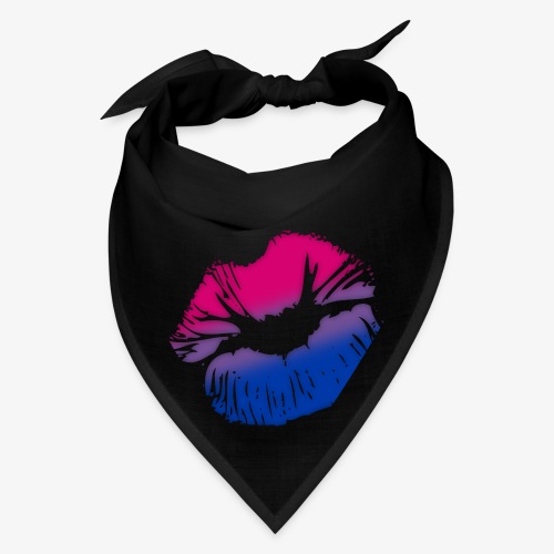 Bisexual Big Kissing Lips - Bandana