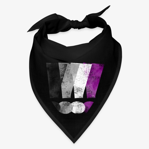 Asexual Pride Exclamation Points - Bandana