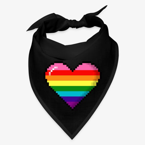 Gilbert Baker Original LGBTQ Gay Rainbow Pride 8- - Bandana