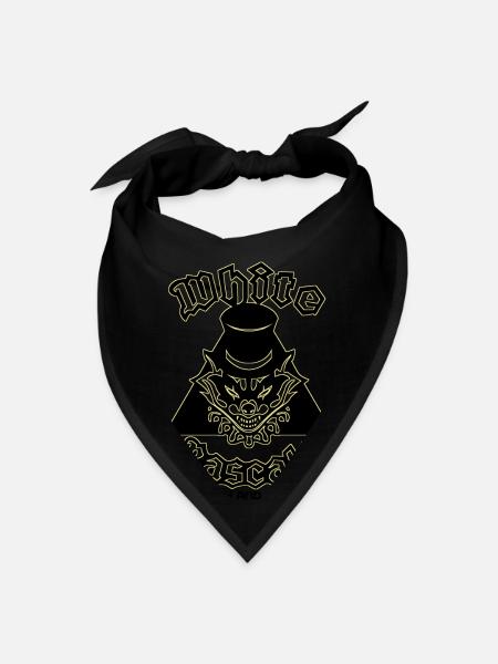 white rascals 2 - Bandana - black - Front