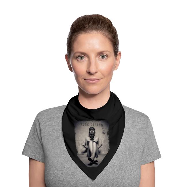 nude girl with gas mask - DOUBLE FUCK CORONA