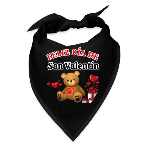 Valentine's Day Celebration Bears Love Hearts. - Bandana