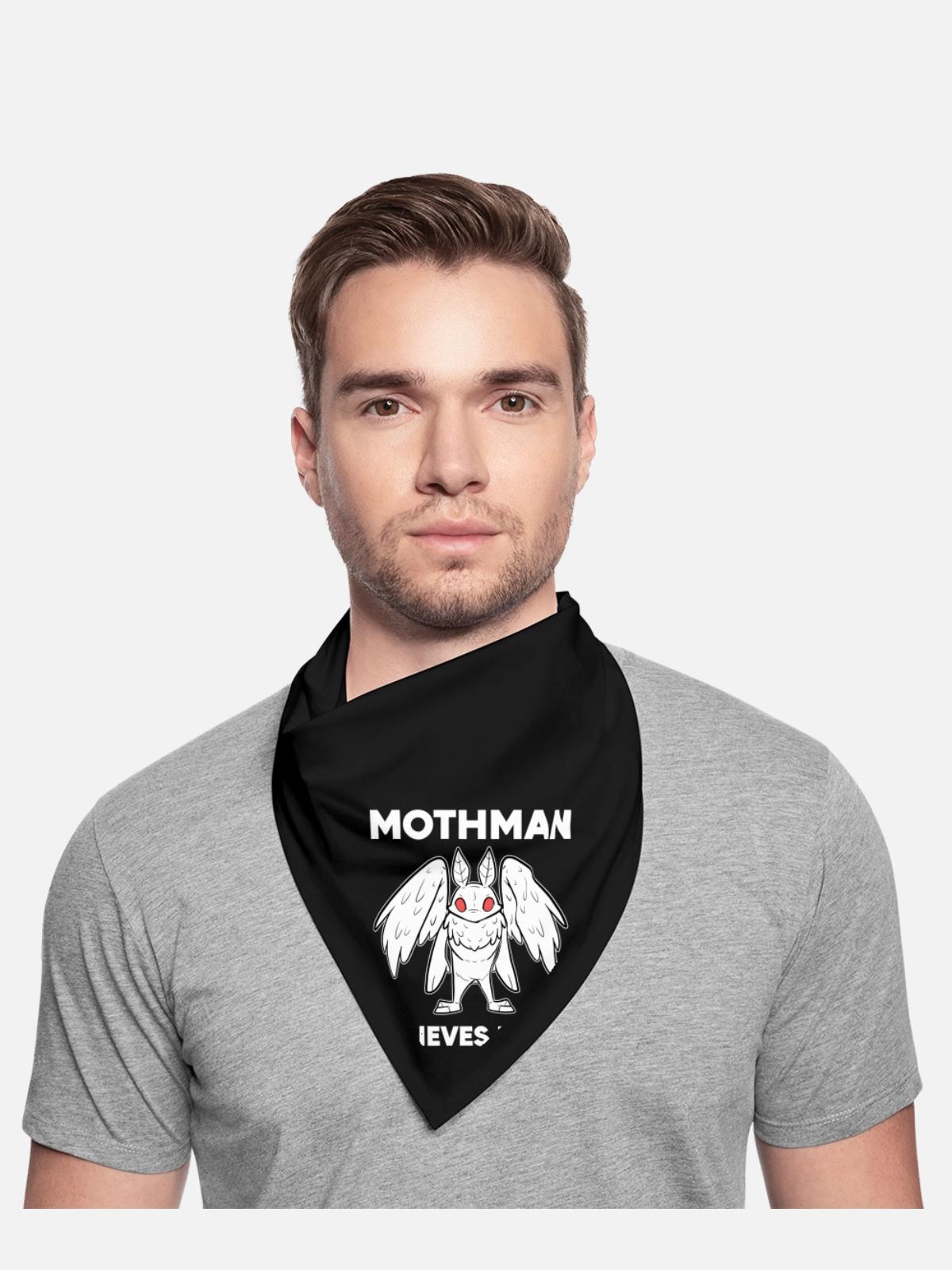 Mothman Believes In Me - Bandana - black - Front - TBD (187cm)
