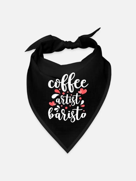 Espresso Cafe Bar - Bandana - black - Front