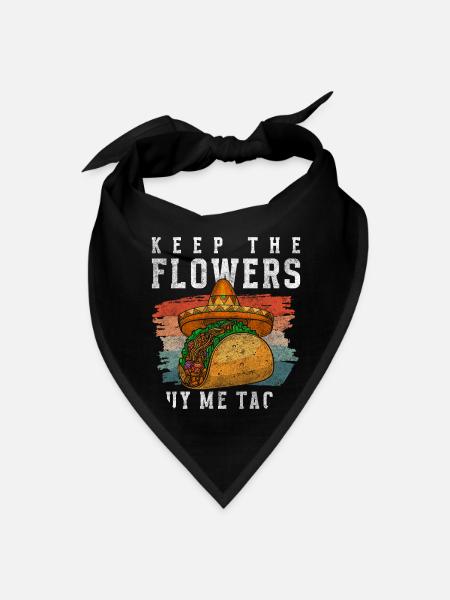 Taco Hunger Cheese - Bandana - black - Front