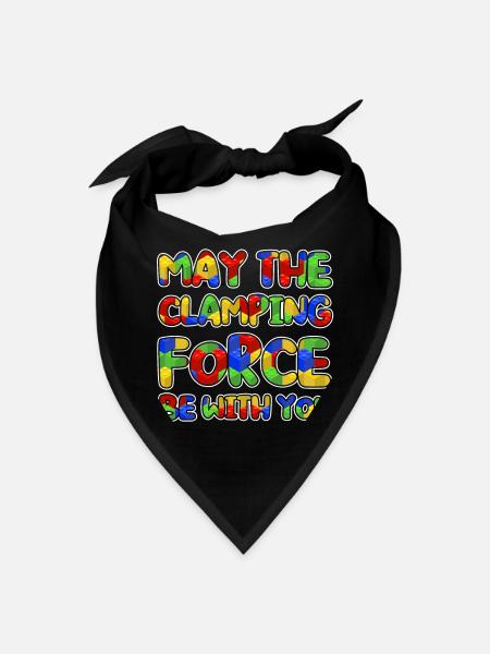 Build Building Toy Building Blocks - Bandana - black - Front