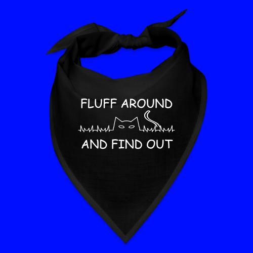 Fluff Around (white) - Bandana