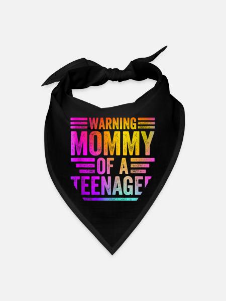 Teenager Funny Teenager - Bandana - black