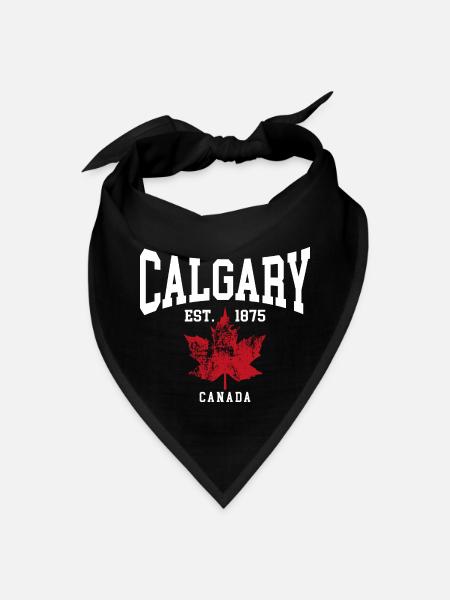 Calgary - Bandana - black - Front