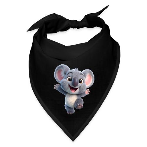 Joyful 3D Baby Koala with Arms Up - Bandana
