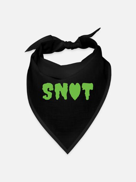 SNOT LOVE - Bandana - black