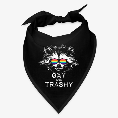 Gay and Trashy Raccoon Sunglasses Gilbert Baker - Bandana