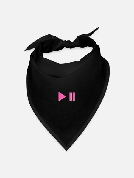 music - Bandana - black - Front