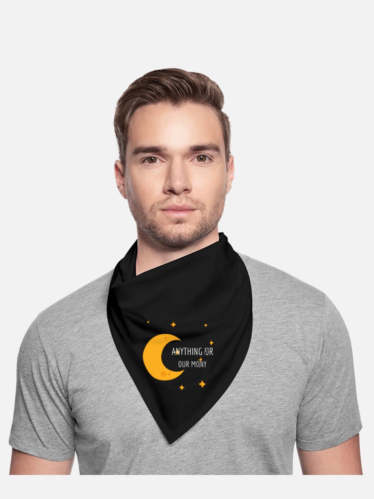 anything for our moony - Bandana - black - Front - TBD (187cm)