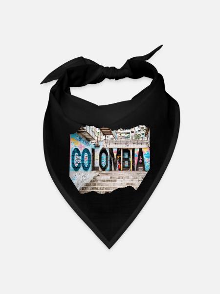 COLOMBIA 24 19 - Bandana - black - Front