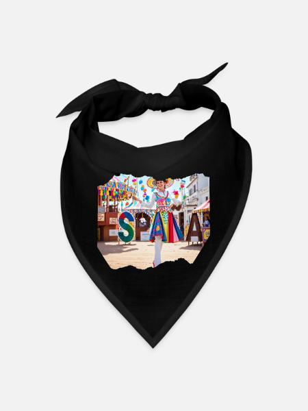 ESPAÑA 24 15 - Bandana - black - Front