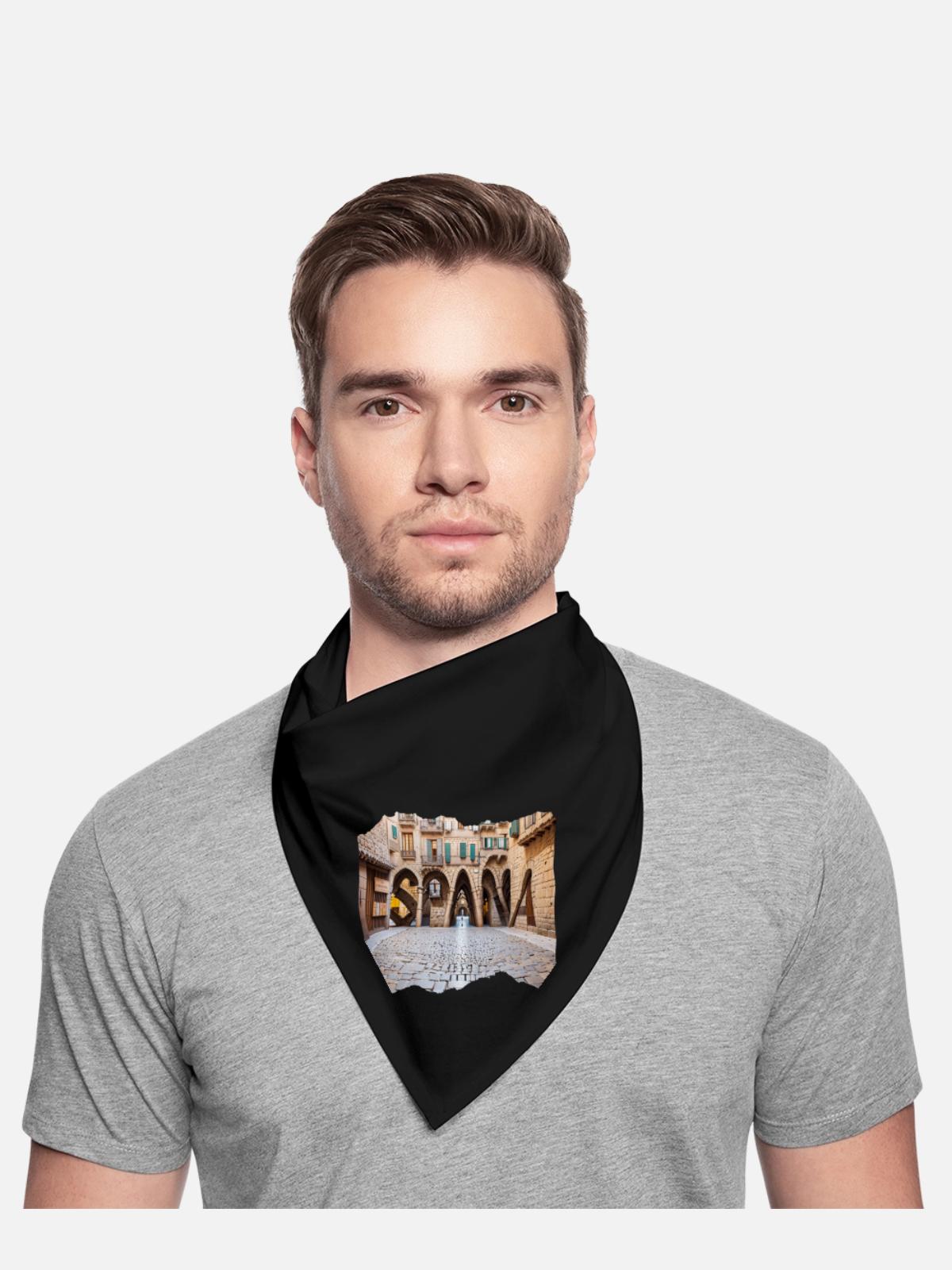 ESPAÑA 24 16 - Bandana - black - Front - TBD (187cm)