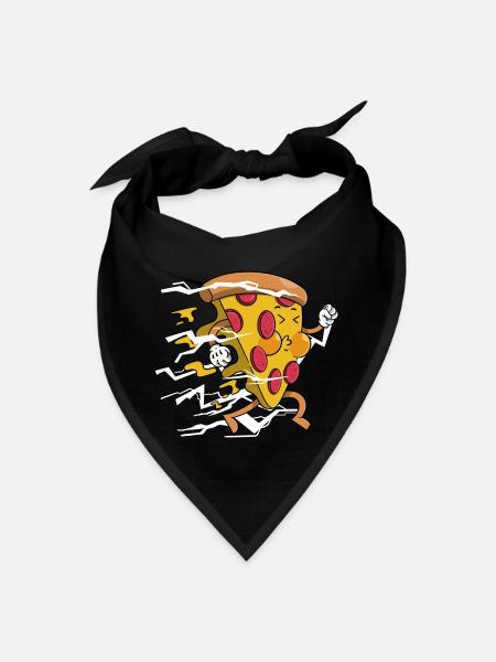 Flash Food - Bandana - black - Front