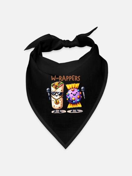 Funny Rappers W-Rappers - Bandana - black