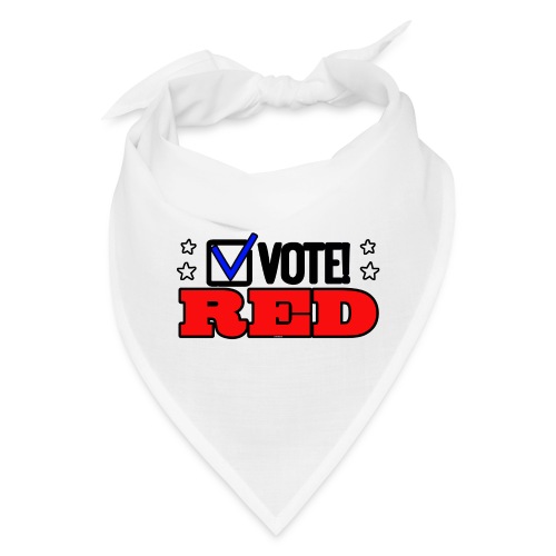 VOTE RED - Bandana