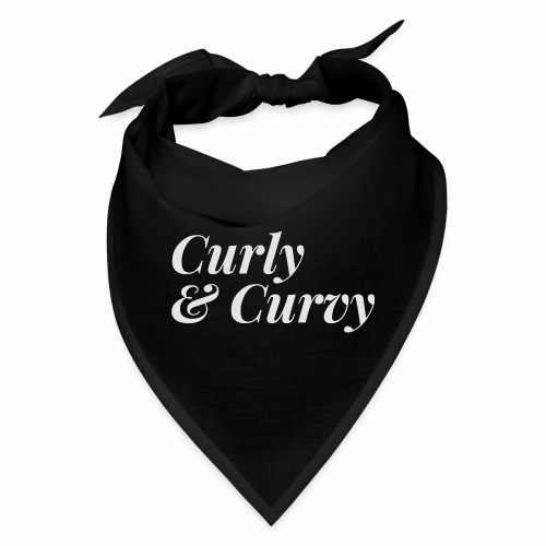 Curly & Curvy Women's Tee - Bandana