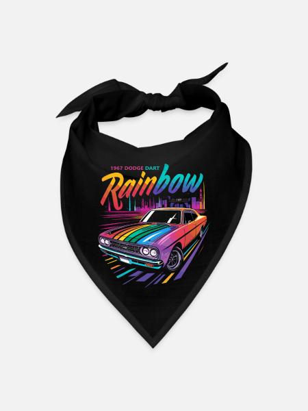 The 1967 Dodge Dart Rainbow - Bandana - black - Front