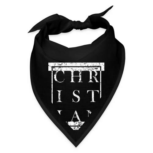 CHRISTIAN Religion - Grunge Block Box Gift Ideas - Bandana