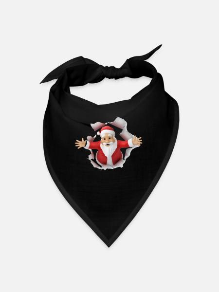 Santa - Bandana - black