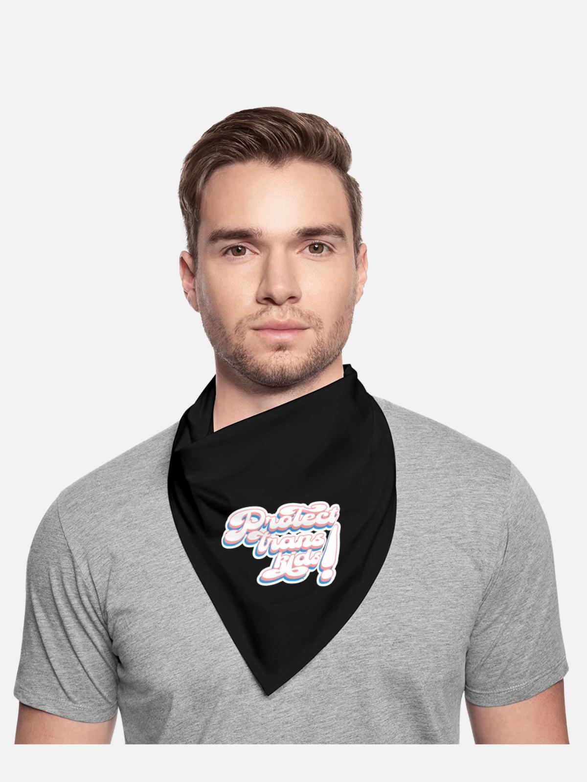 Protect Trans Kids! - Bandana - black - Front - TBD (187cm)