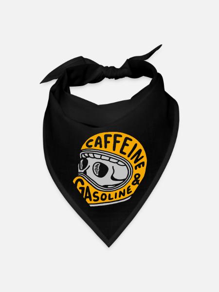 Caffeine and Gasoline - Bandana - black