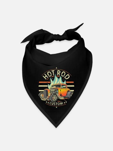 Hot Rod Garage Vintage - Bandana - black
