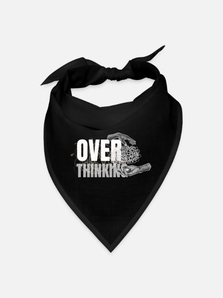 Queer Thinking Collage - Bandana - black - Front