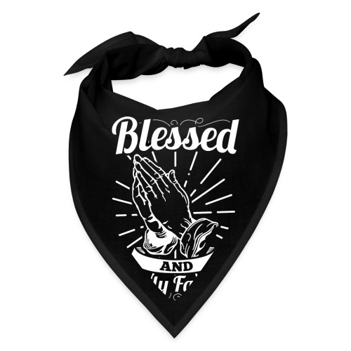 Blessed And Highly Favored (Alt. White Letters) - Bandana