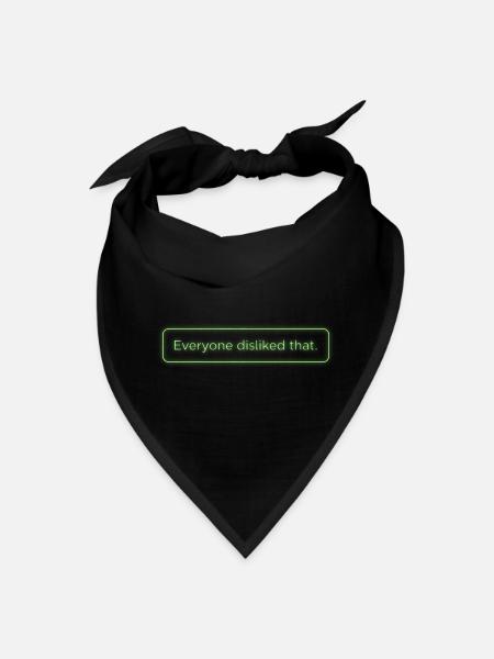 Design metadata request - Bandana - black - Front