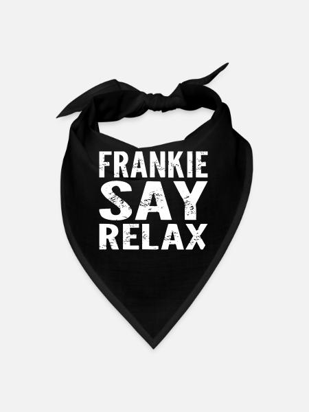 Frankie Say Relax - Bandana - black