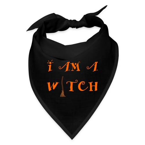 I Am A Witch Word Art - Bandana