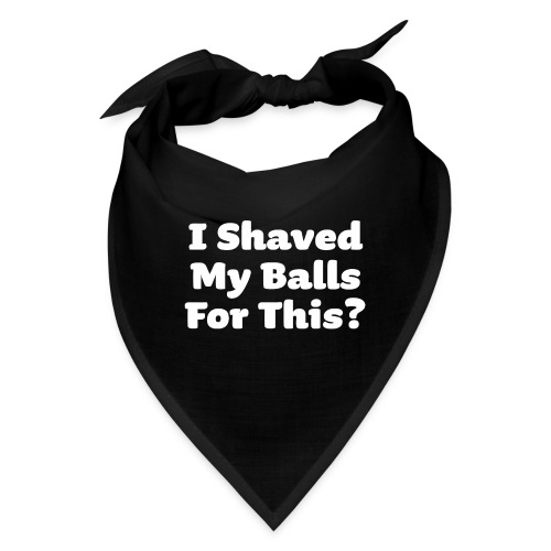 I Shaved my Balls for This Funny Halloween Humour - Bandana