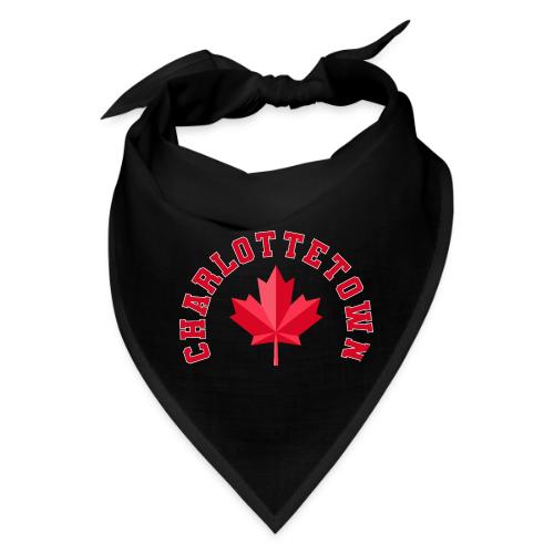 Charlottetown with maple leaf - Bandana
