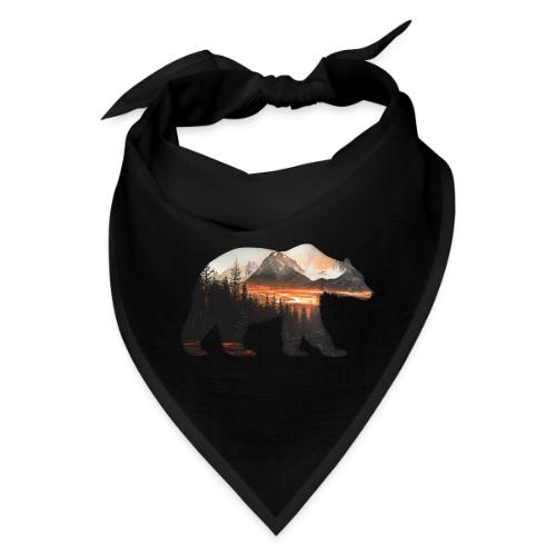 Canada Bear: fiery tones - Bandana