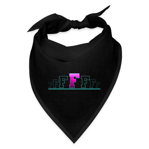 Letter F – Capital Varsity Alphabet Monogram - Bandana
