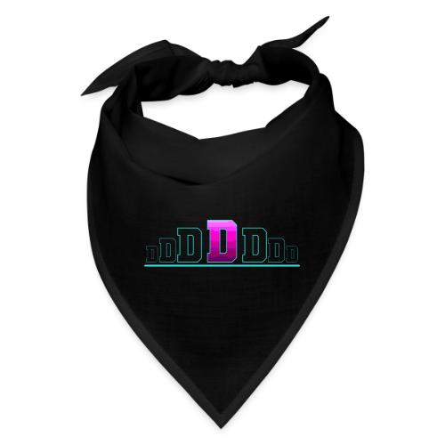 Letter D – Capital Varsity Alphabet Monogram - Bandana
